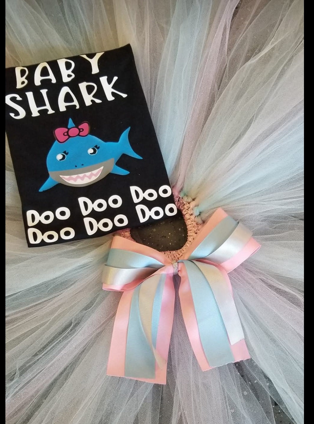 3-7yr old matching tutu and shirt
