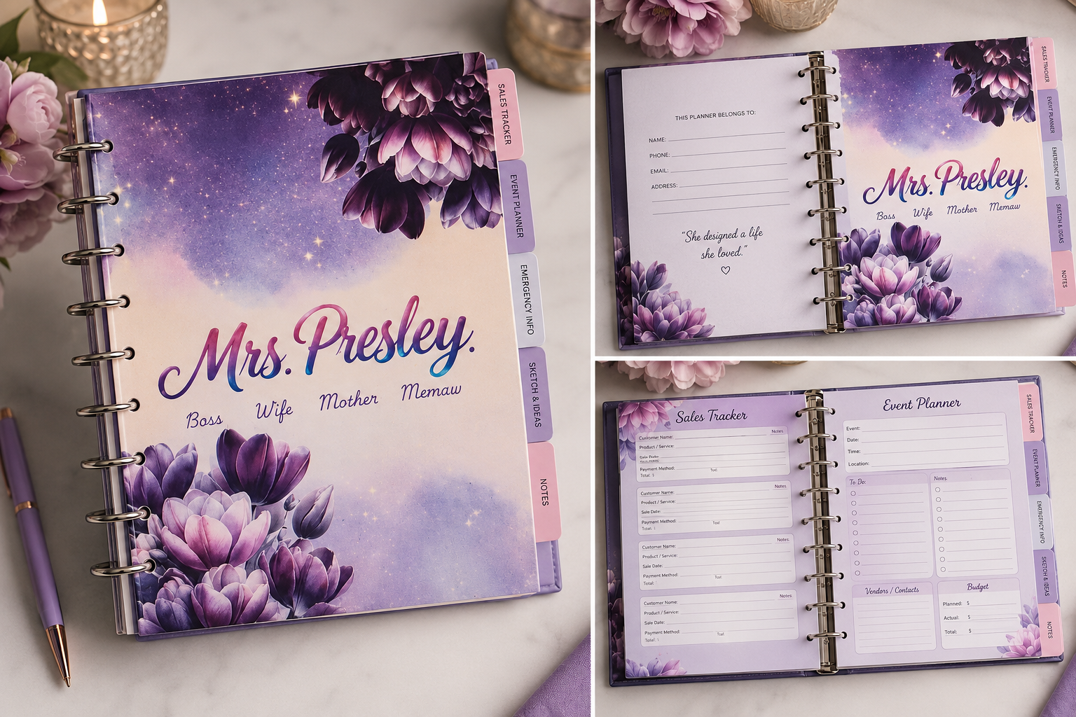 The Overwhelmed Mama Planner