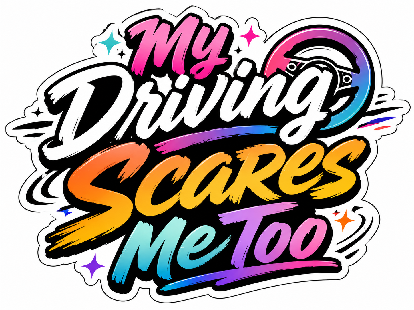 Car Decal- My driving