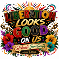 Liberation Looks Good on Us Juneteenth Shirt